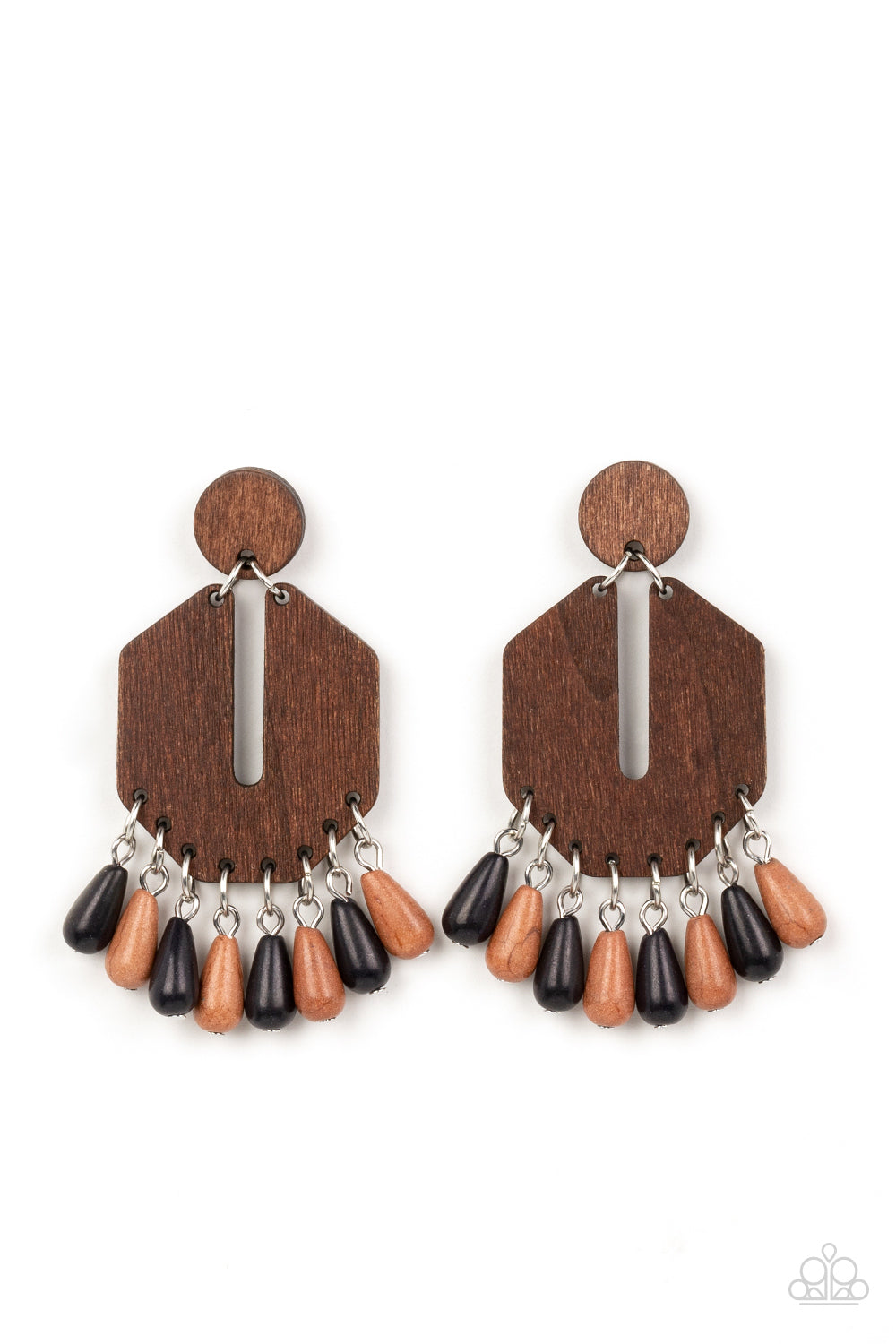 Paparazzi - Western Retreat - Multi Earrings  #2021