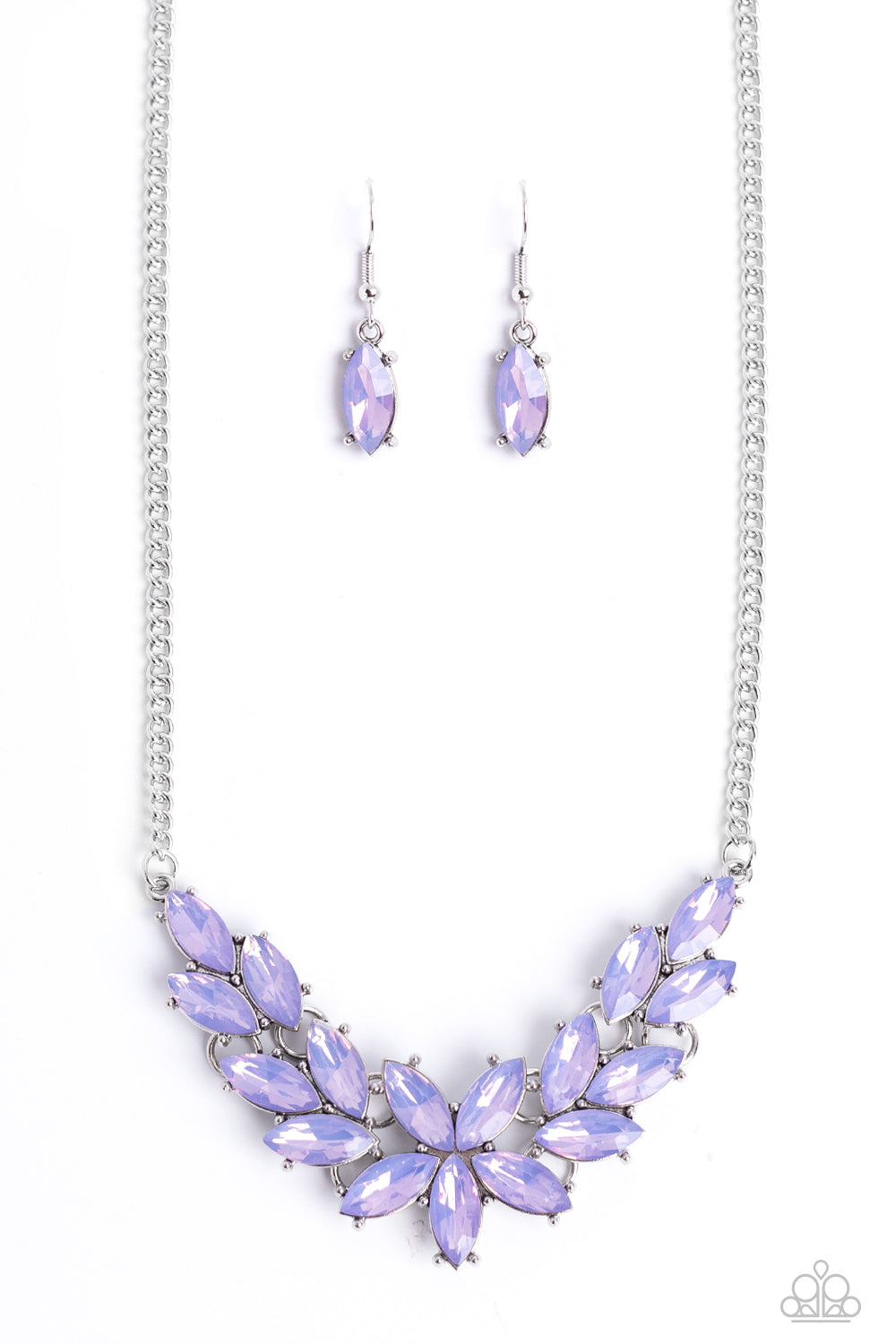 Paparazzi - Ethereal Efflorescence - Purple Necklaces  #2104