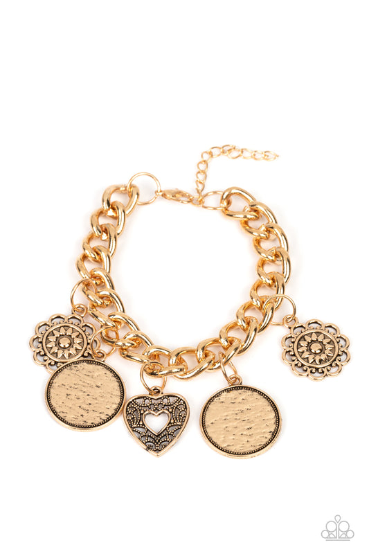 Paparazzi - Complete CHARM-ony - Gold Bracelets #0554