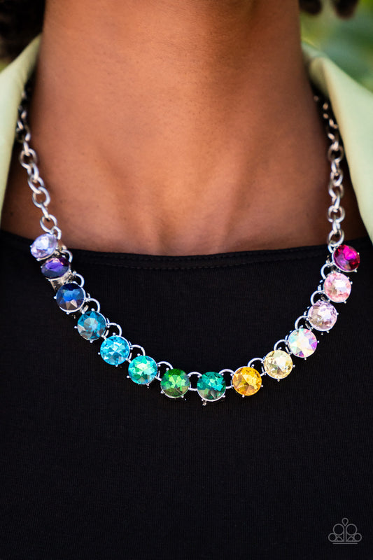 Paparazzi - Rainbow Resplendence - Multi Necklace  #1504