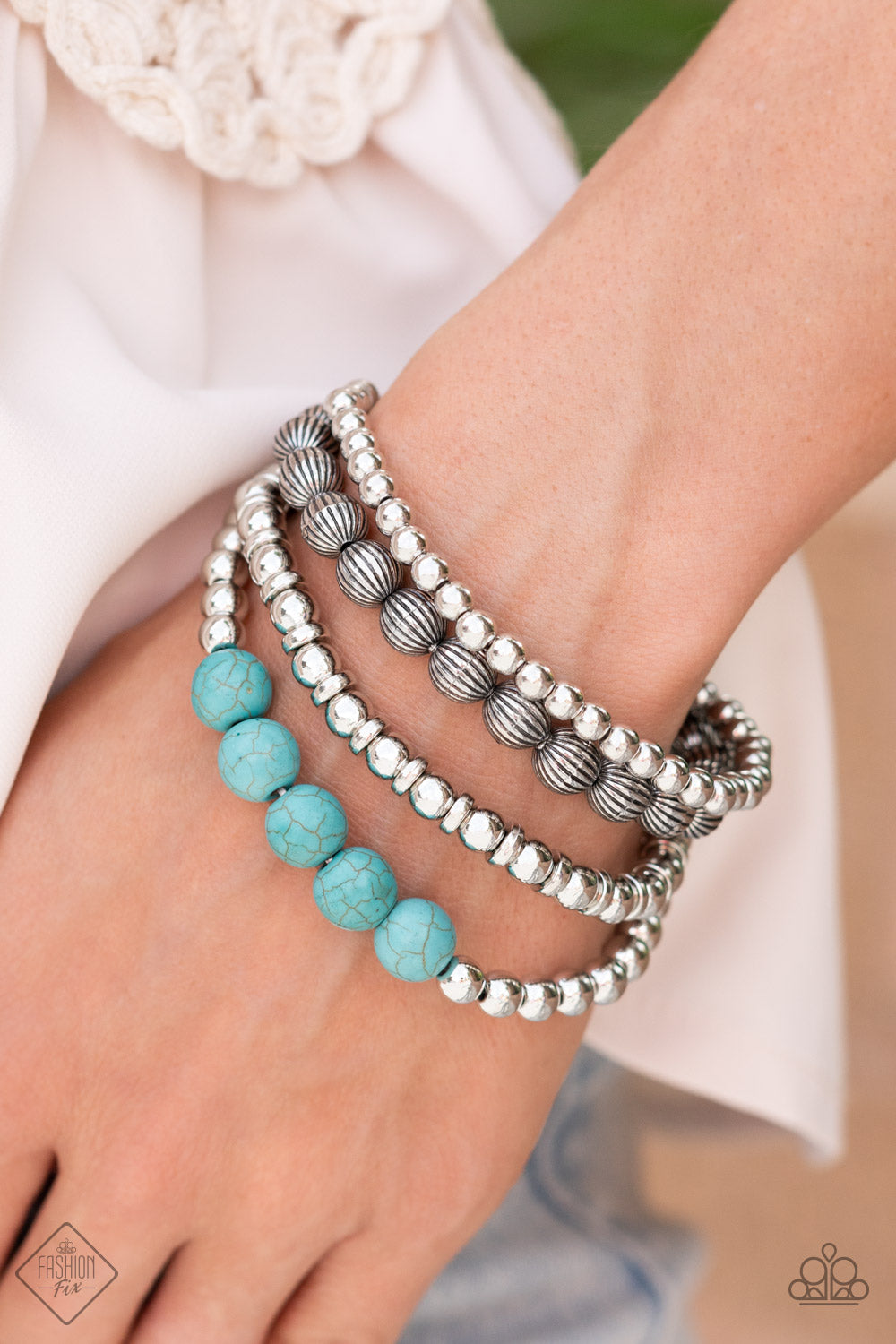 Paparazzi - Wildland Wanderer - Blue Bracelet