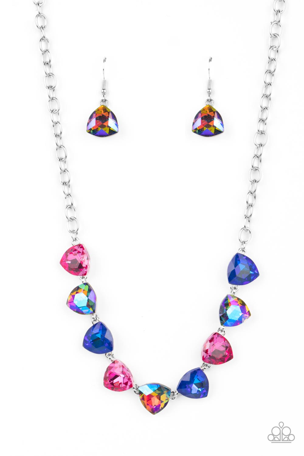 Paparazzi - Dreamy Drama - Blue Necklaces  #1322