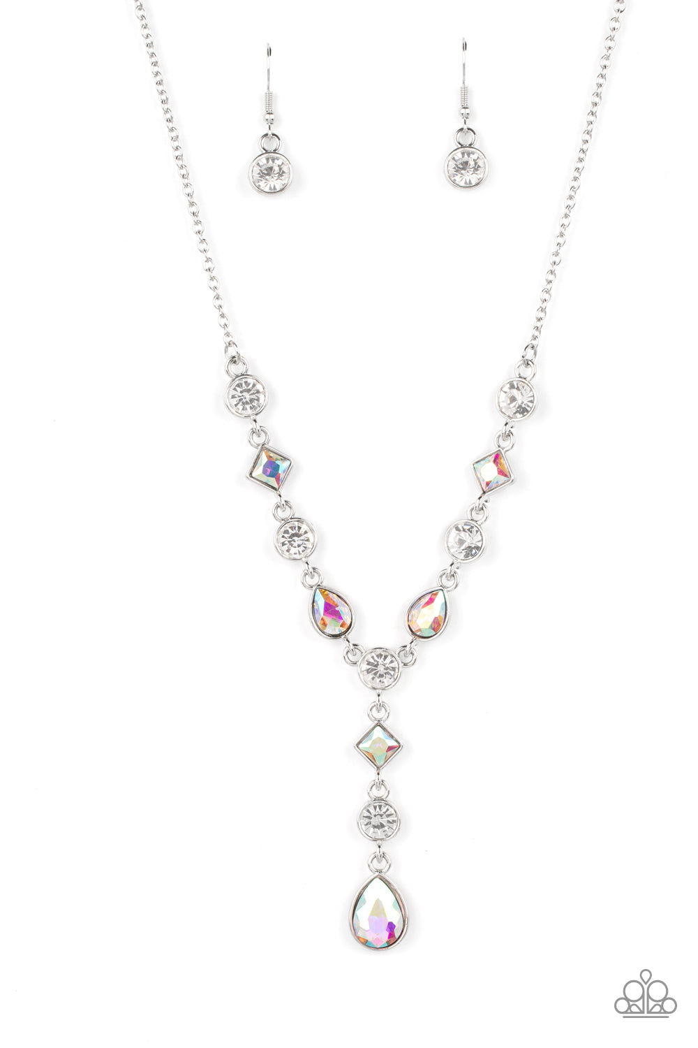 Paparazzi - Forget the Crown - Multi Necklaces  #1573