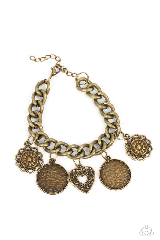 Paparazzi - Complete CHARM-ony - Brass Bracelet #B55