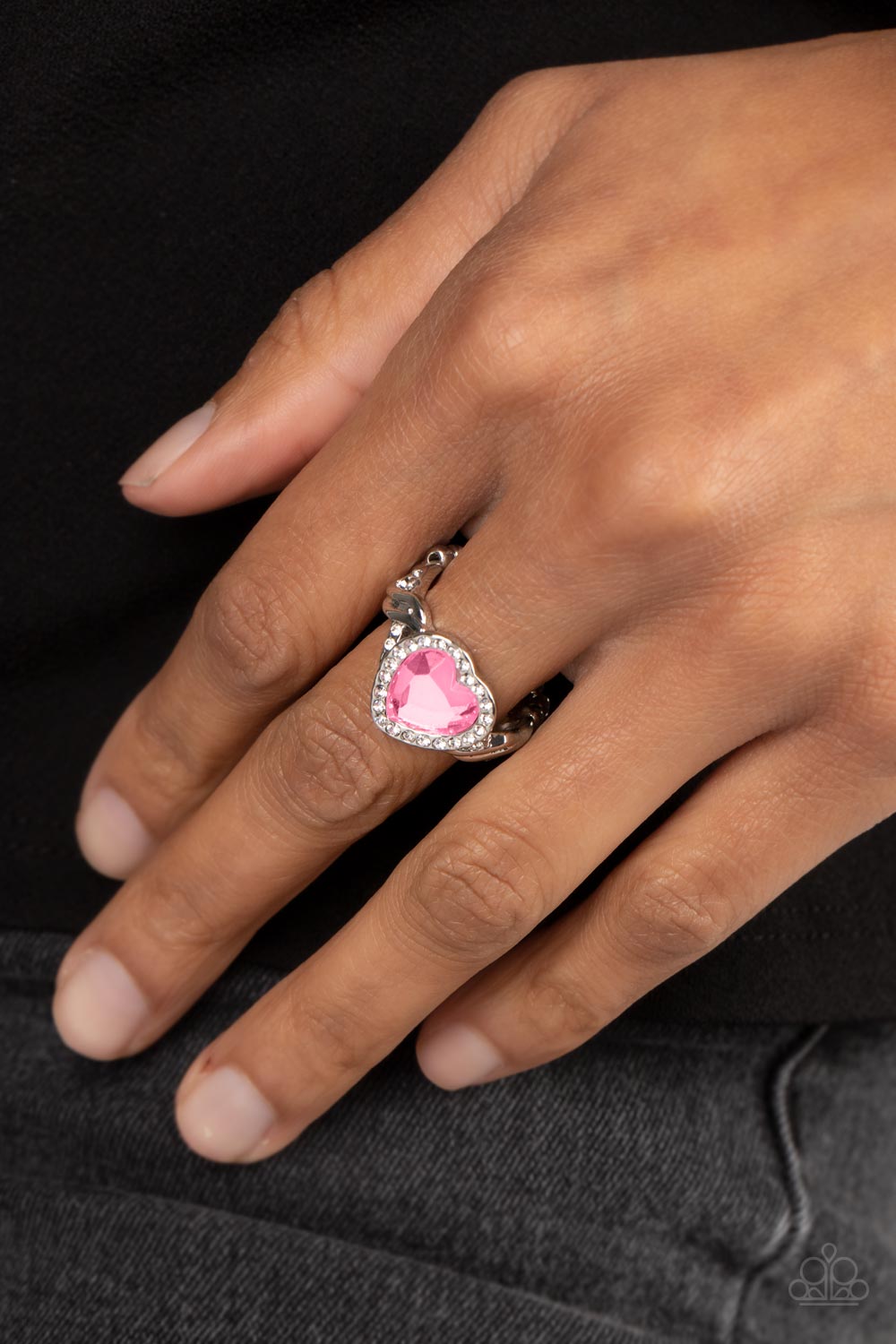 Paparazzi - Committed to Cupid - Pink Rings  #R111