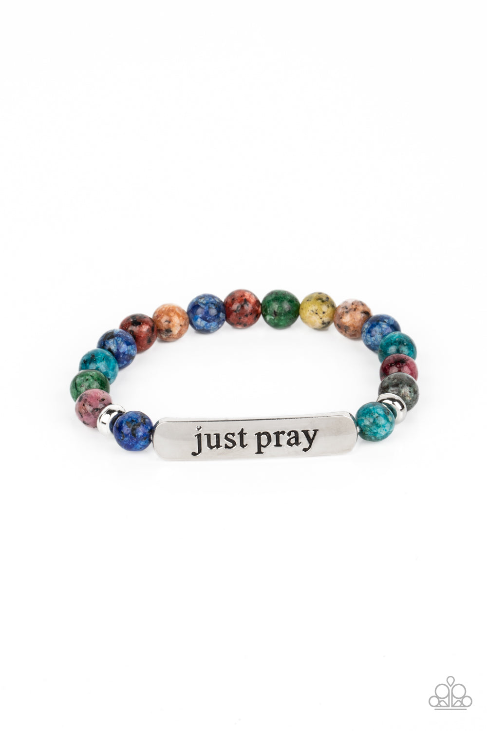 Paparazzi - Just Pray - Multi Bracelets