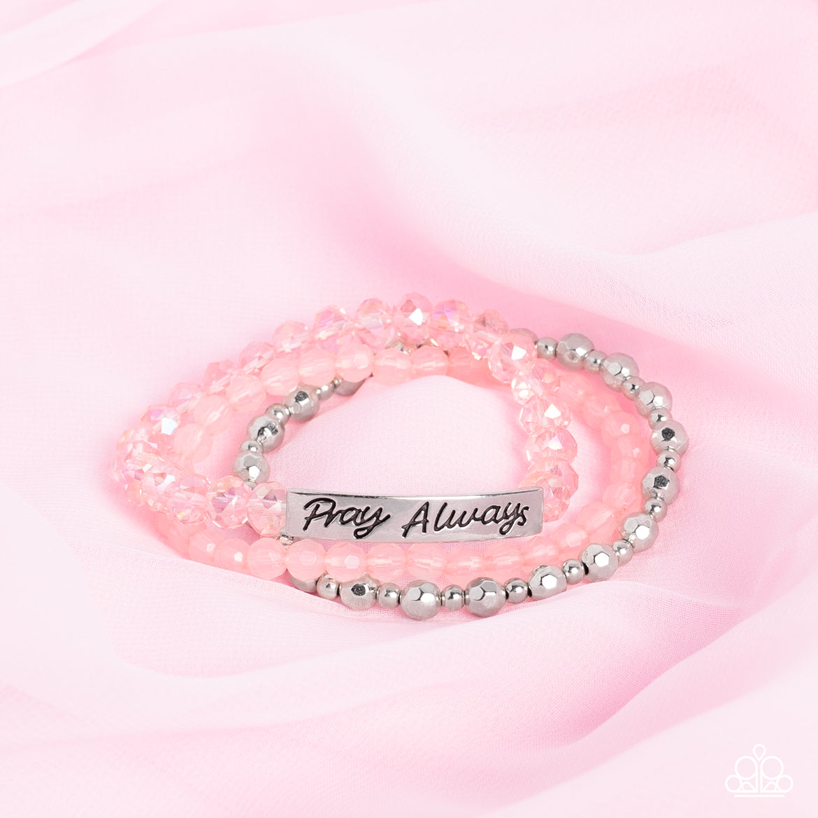 Paparazzi - Pray Always - Pink Bracelets #1154