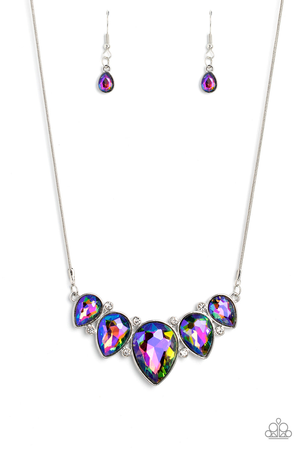 Paparazzi - Regally Refined - Multi Necklaces  #1392