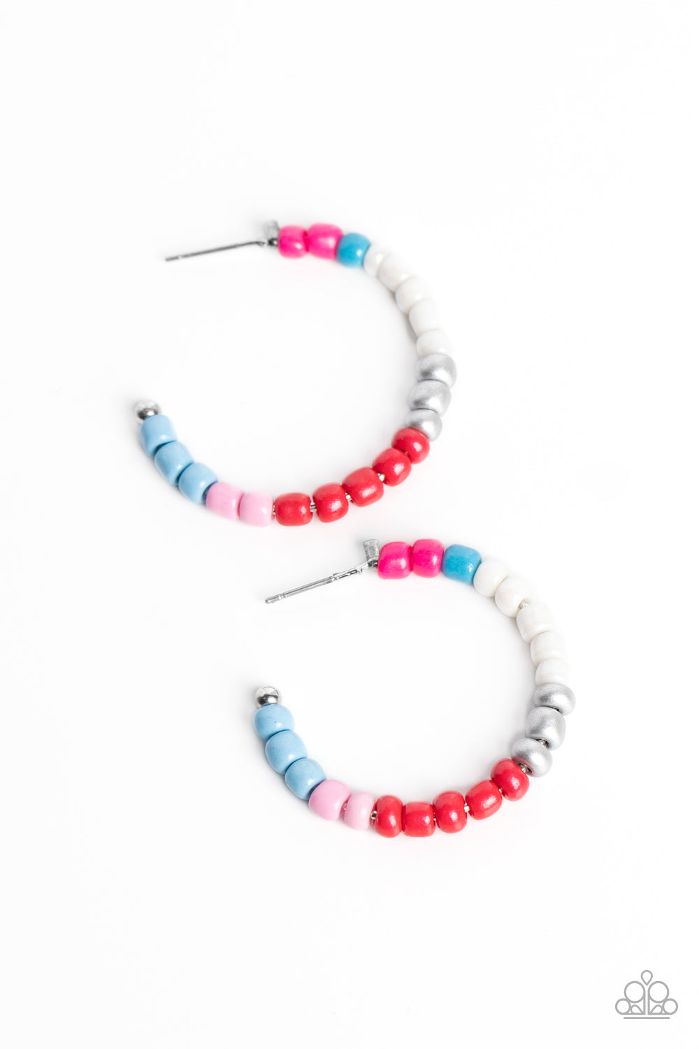 Paparazzi - Multicolored Mambo - Pink Multi Earrings #2203