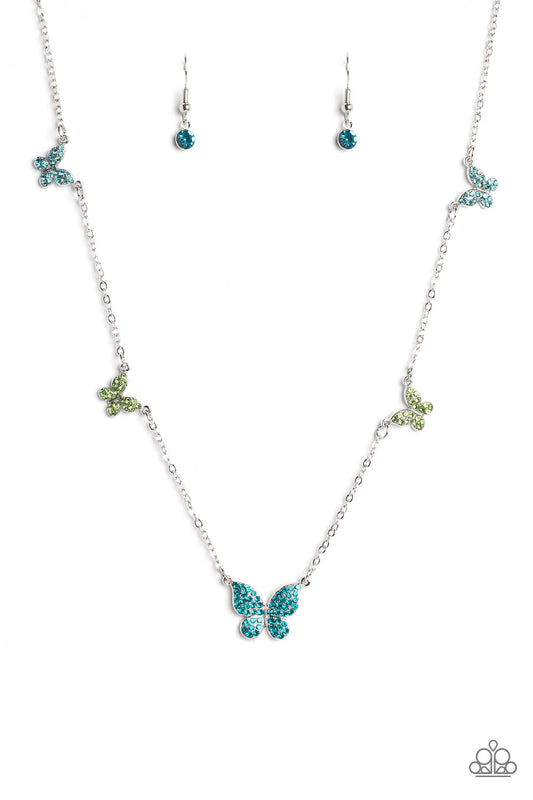 Paparazzi - FAIRY Special - Blue Necklaces  #1333