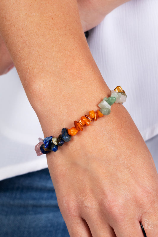 Paparazzi - Pebbled Plains - Multi Bracelets