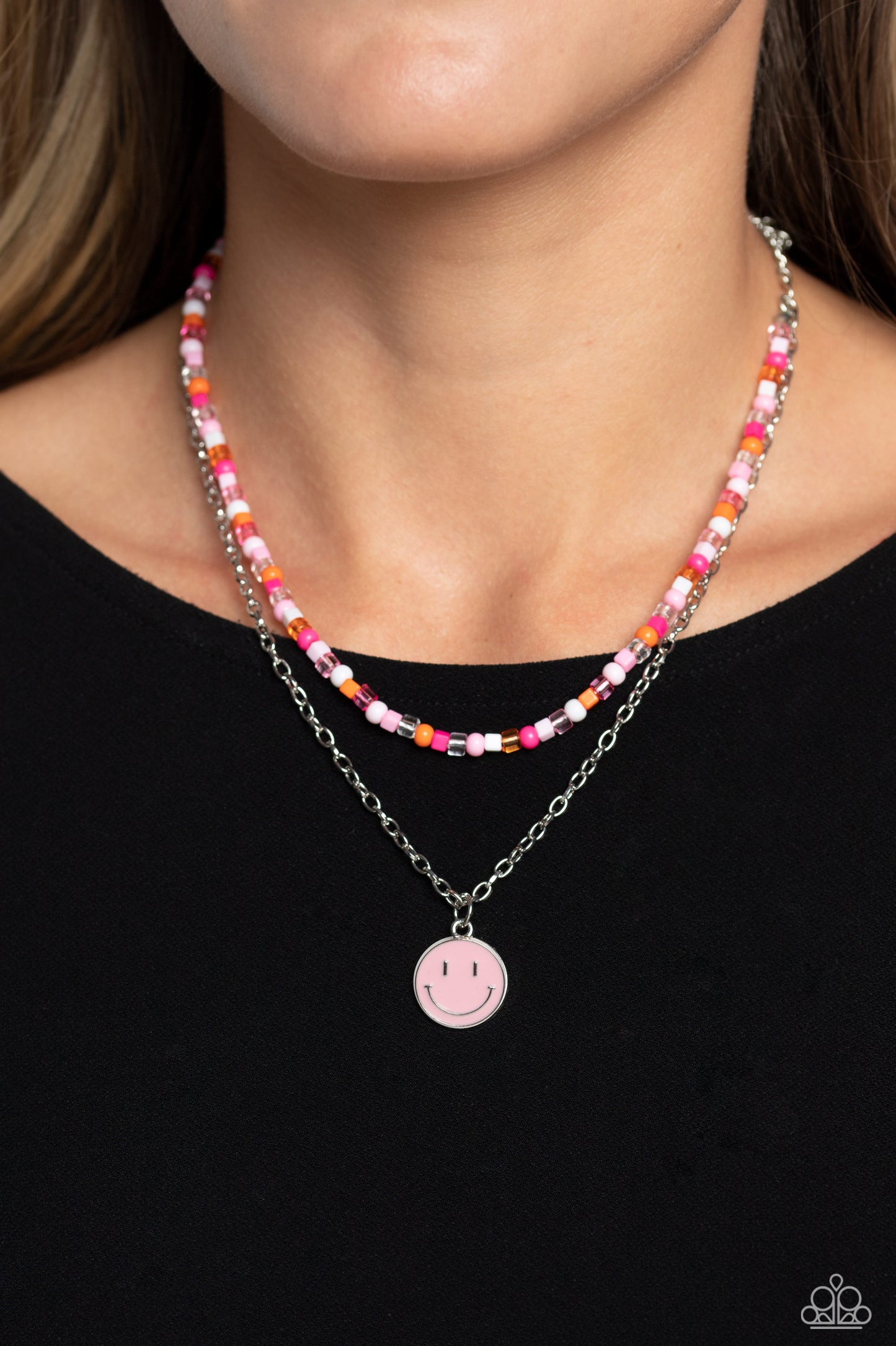 Paparazzi - High School Reunion - Pink Necklaces #1338