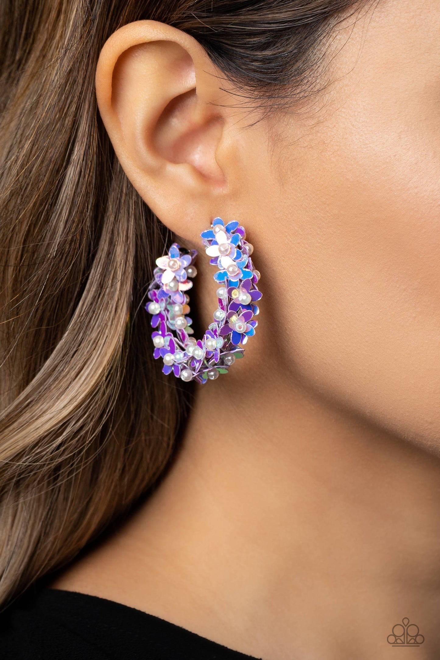 Paparazzi - Fairy Fantasia - Purple Earrings  #2078