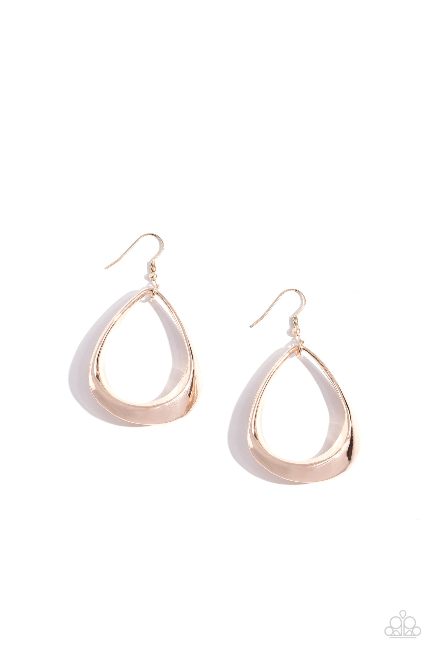 Paparazzi - Subtle Solstice - Rose Gold Earrings  #2241