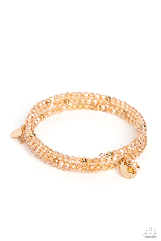 Paparazzi - Illusive Infinity - Gold Bracelets  #1236