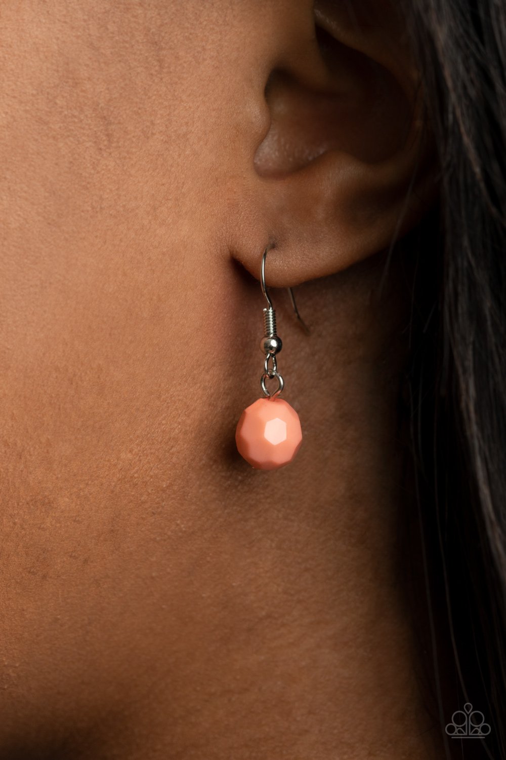 Paparazzi - Extra Eloquent - Orange Necklace #0024