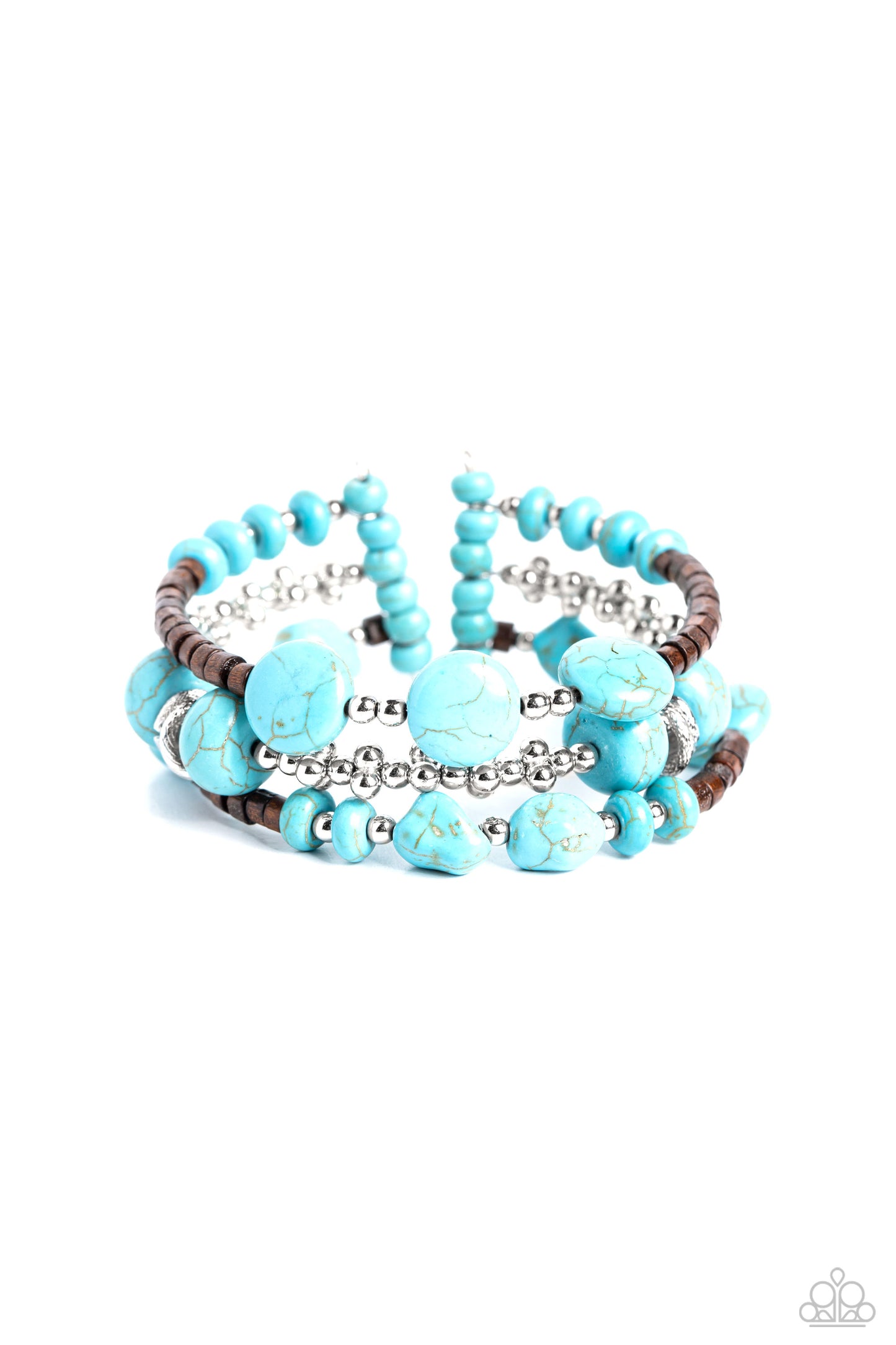 Paparazzi - Operation Outdoors - Blue Bracelets #1130