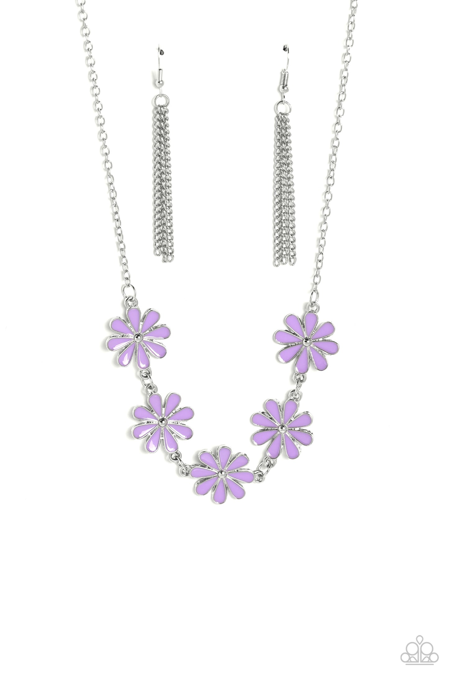 Paparazzi - Flora Fantasy - Purple Necklaces #2105