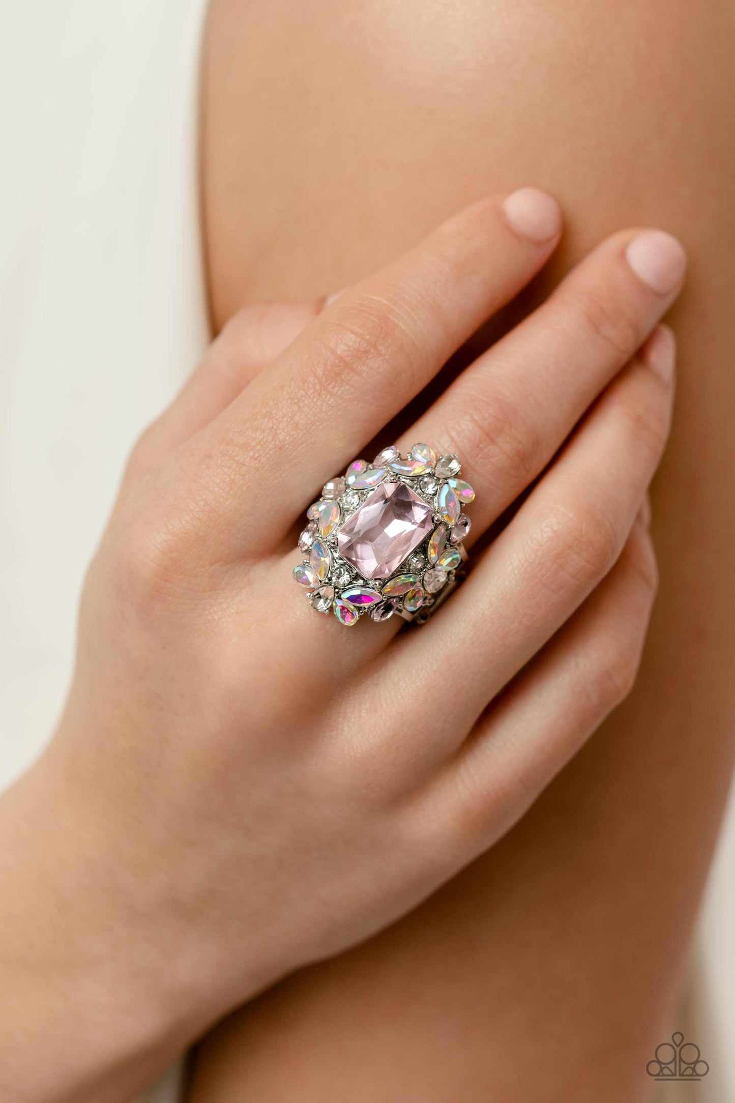 Paparazzi - Dynamic Diadem - Pink Rings  #R119