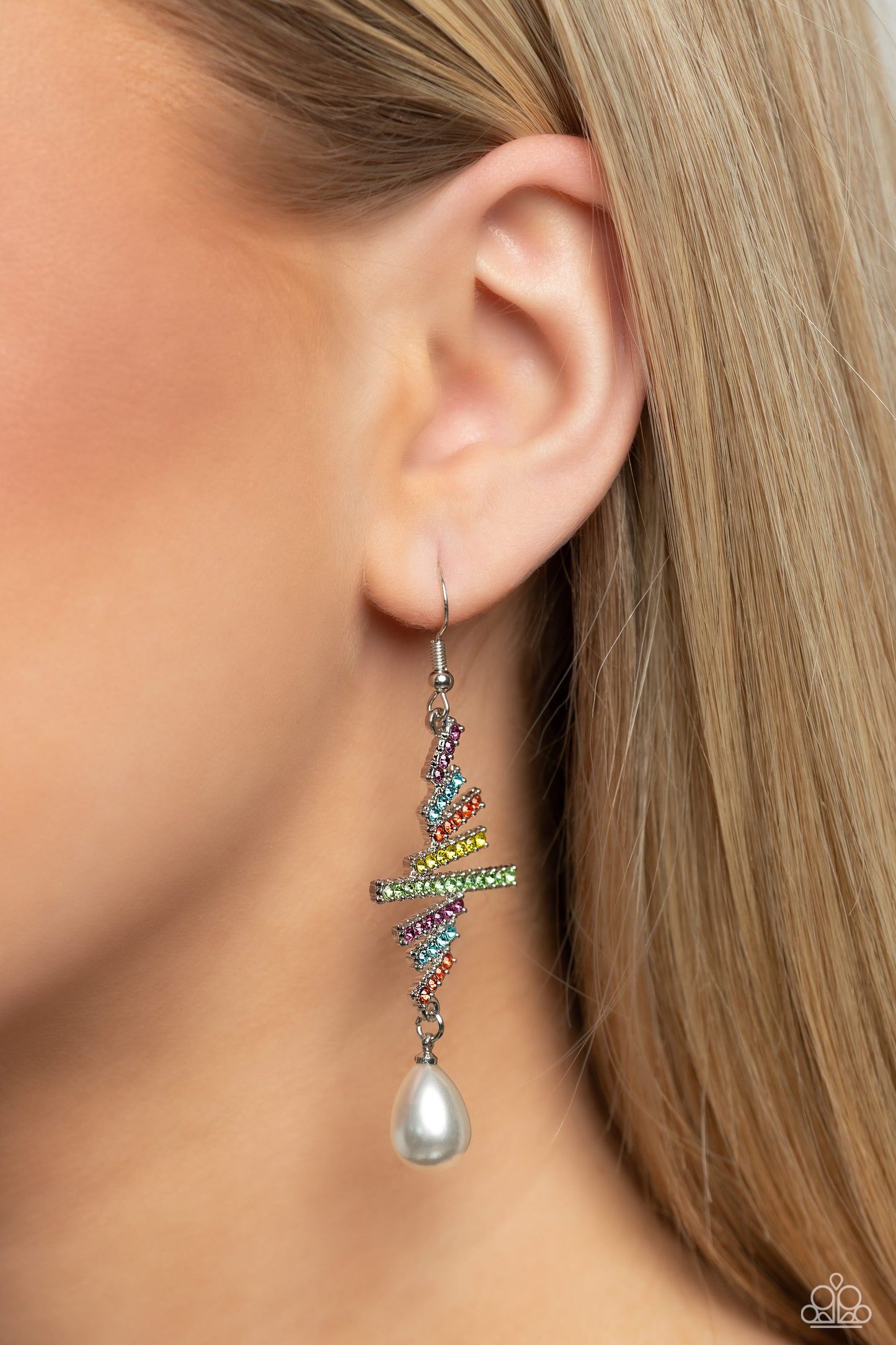 Paparazzi - Timeless Tapestry - Multi Earrings #2065