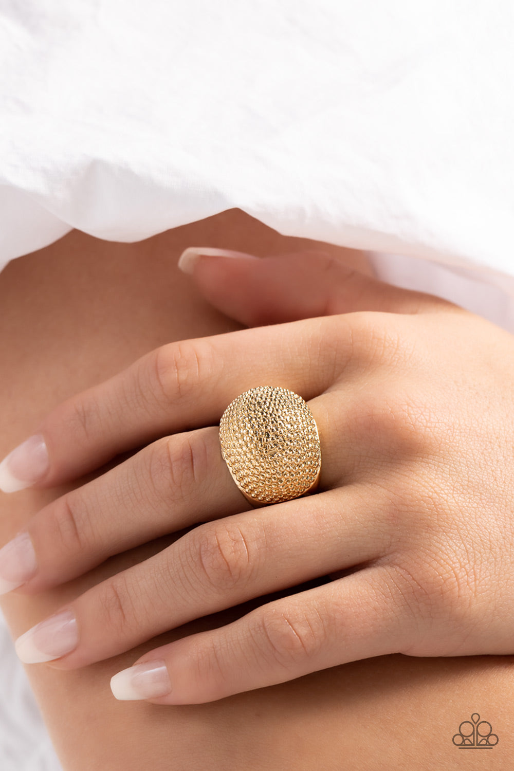 Paparazzi - Packed Up - Gold Rings #R130