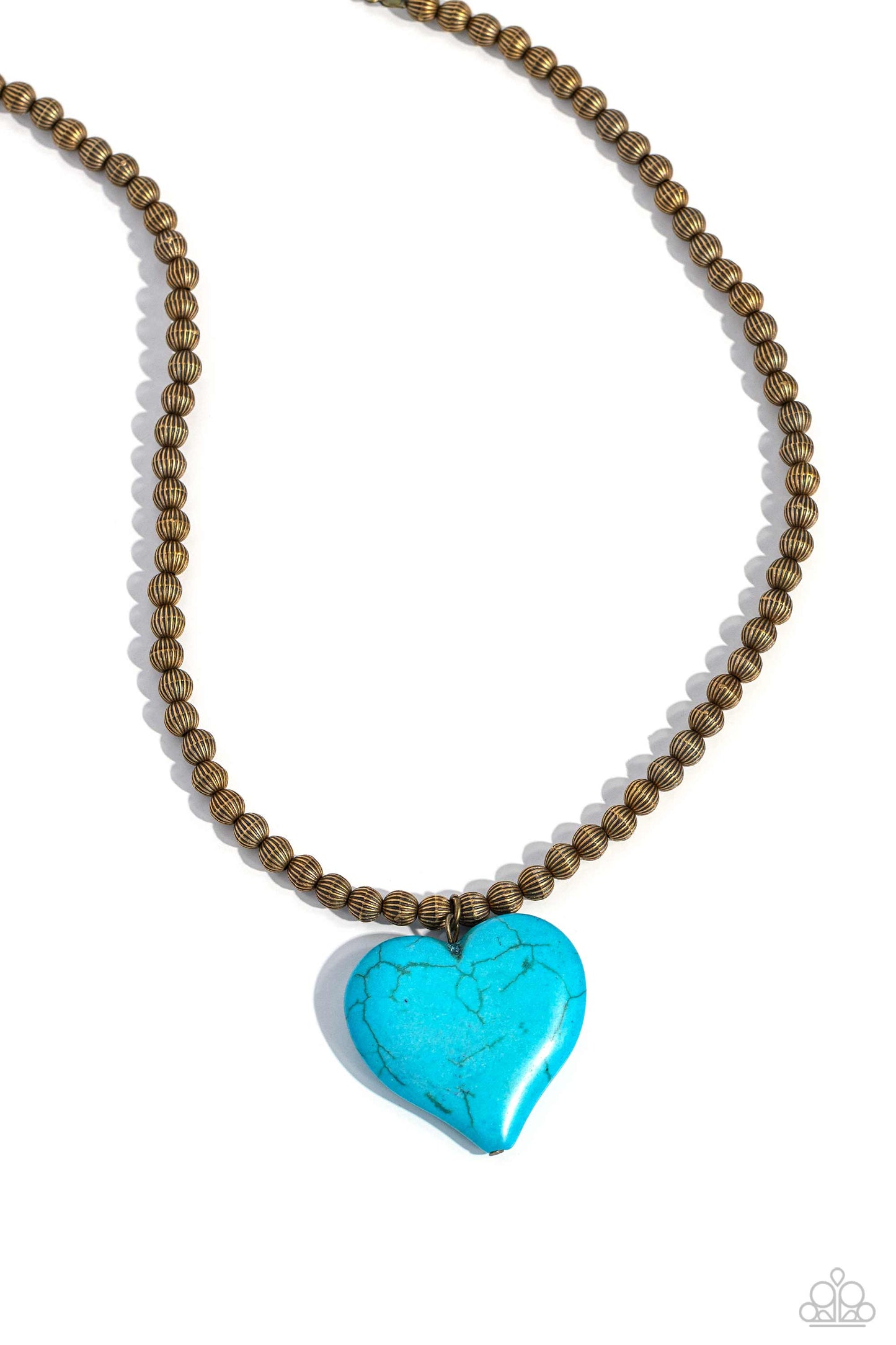 Paparazzi - Picturesque Pairing - Brass Necklaces #2185