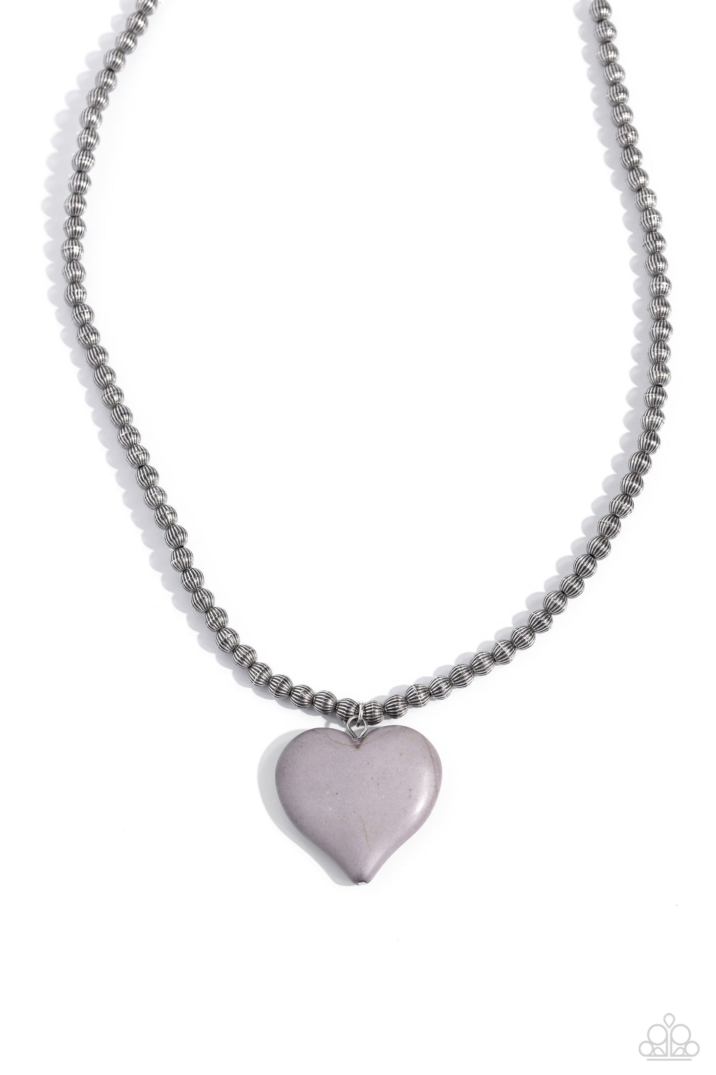 Paparazzi - Picturesque Pairing - Silver Necklaces  #2180