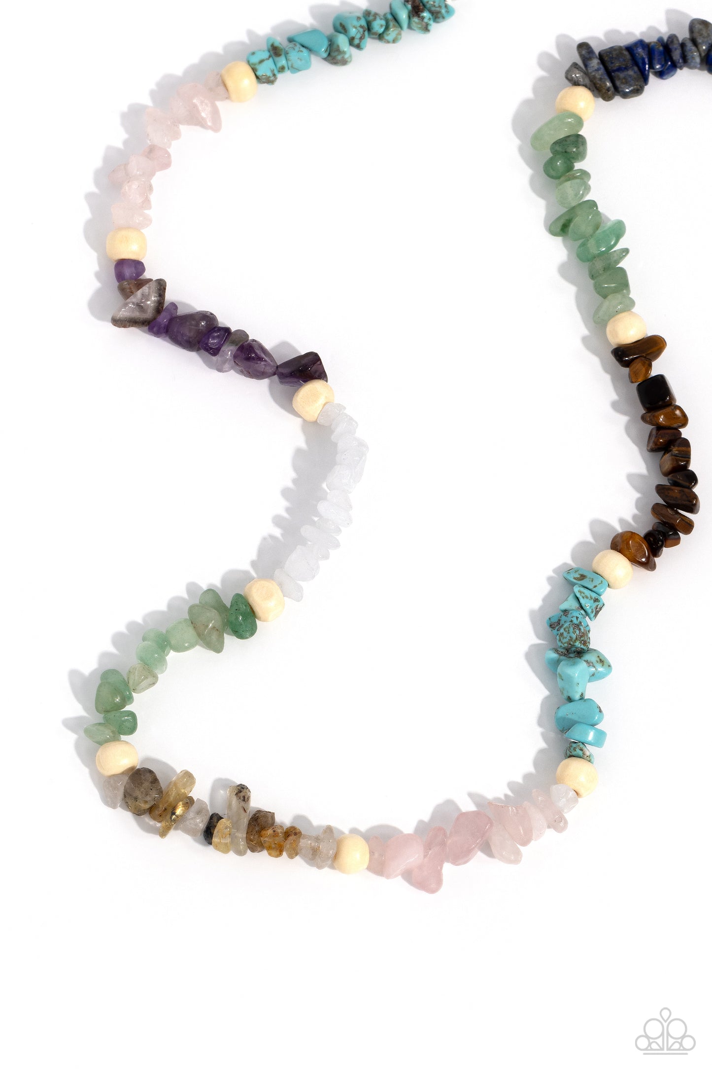 Paparazzi - Soothing Stones - Multi Necklaces  #2188