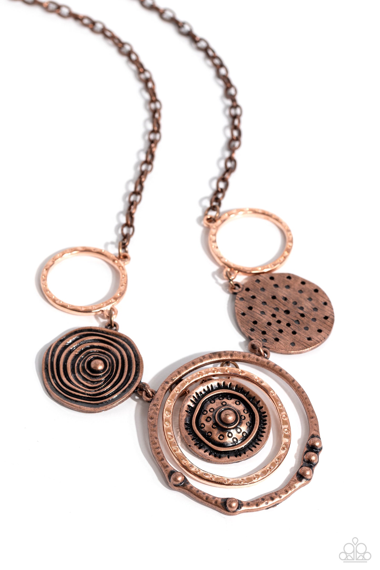 Paparazzi - Mysterious Masterpiece - Copper Necklaces  #2312