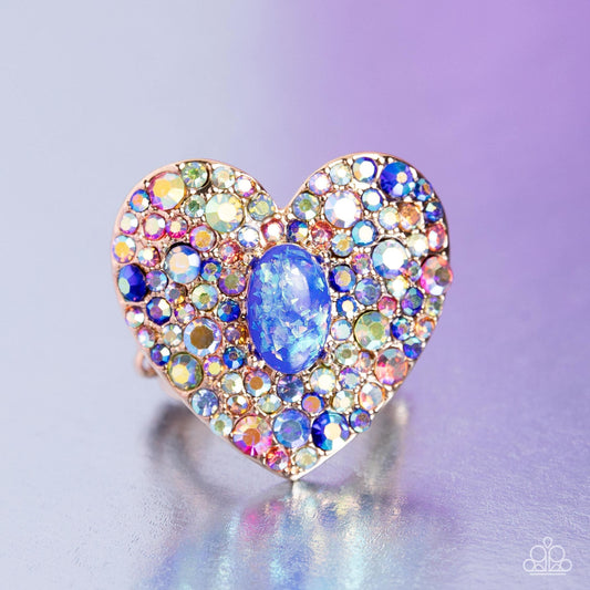 Paparazzi - Bejeweled Beau - Blue Rings #R134