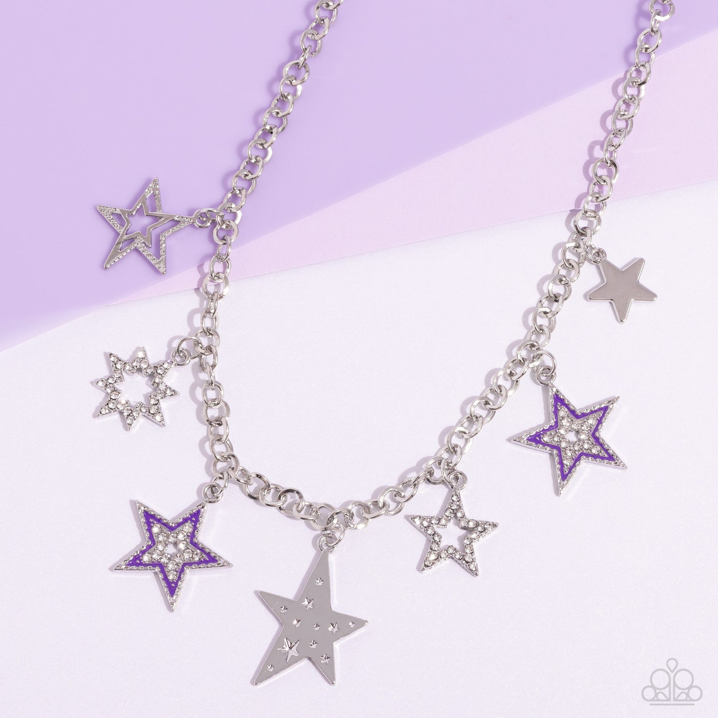 Paparazzi - Starstruck Sentiment - Purple Necklaces  #2339