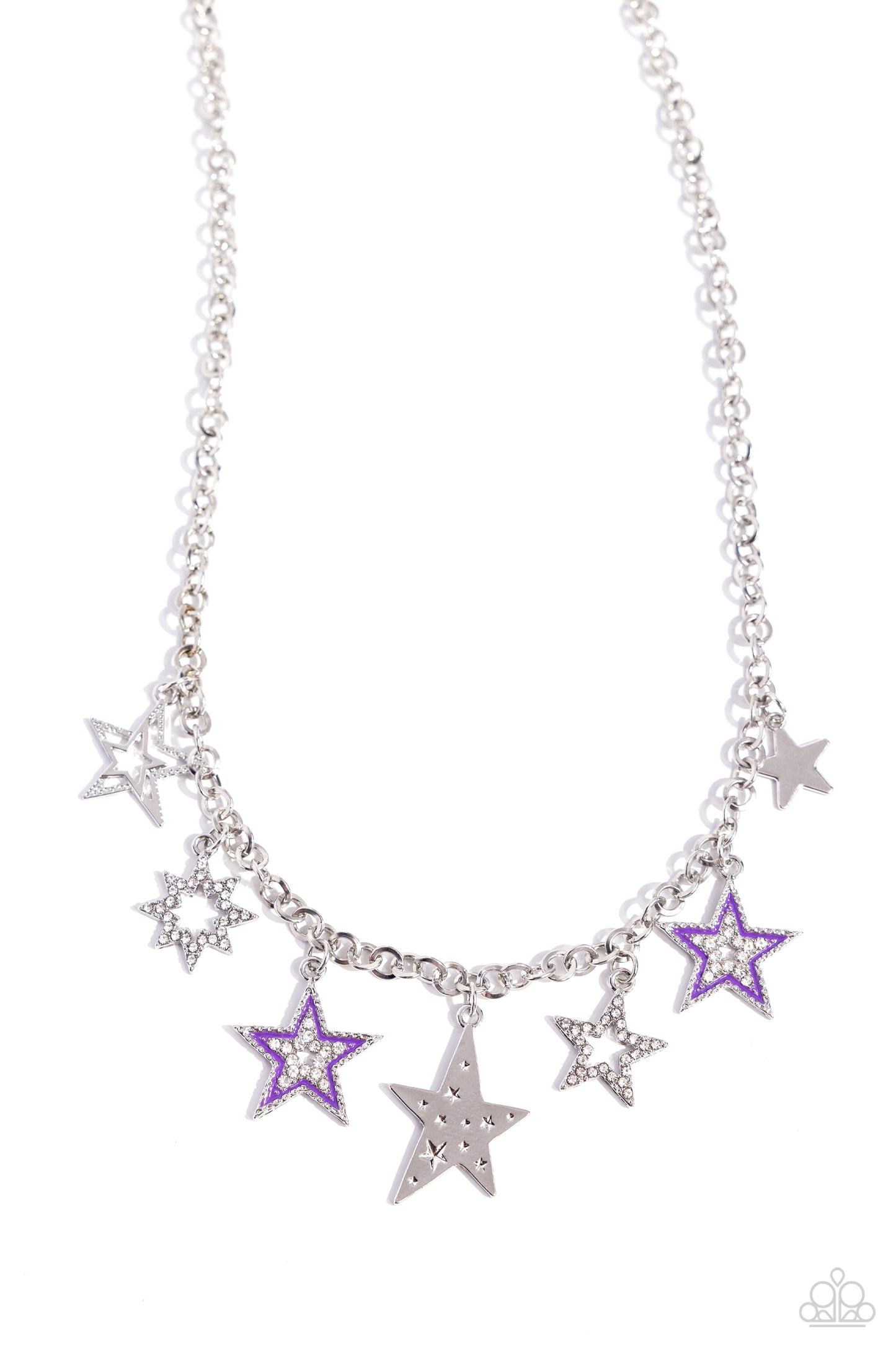 Paparazzi - Starstruck Sentiment - Purple Necklaces  #2339