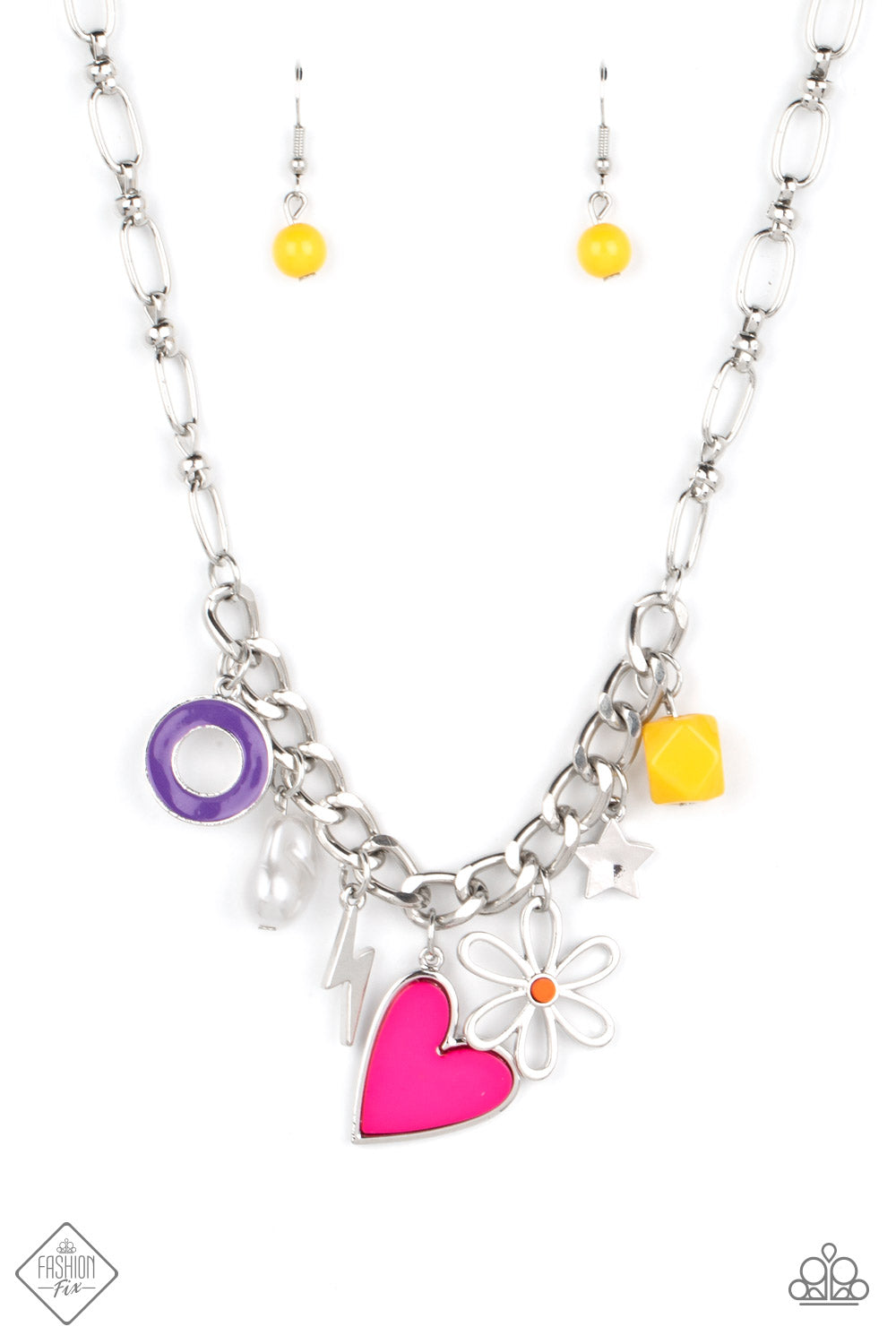 Paparazzi - Living in CHARM-ony - Multi Necklace FF - #09/22