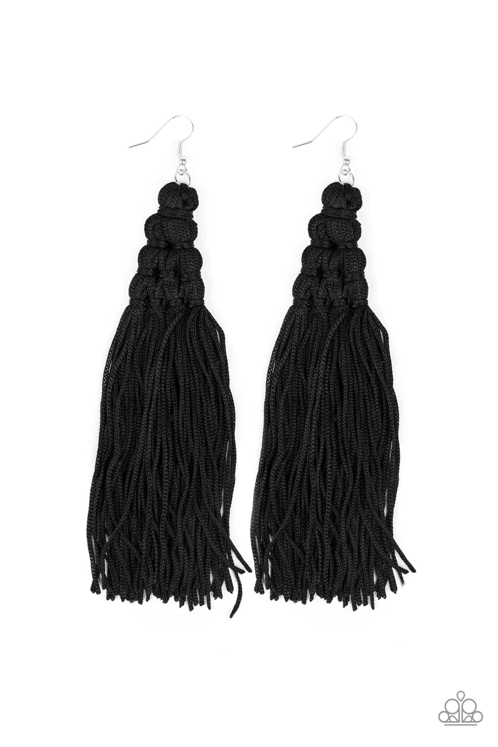 Paparazzi - Magic Carpet Ride - Black Earrings #2039