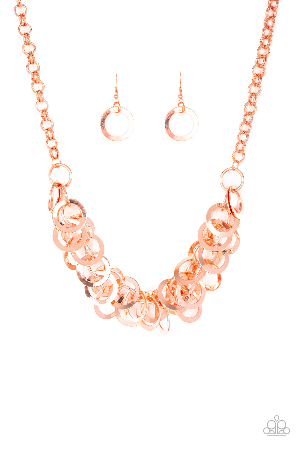 Paparazzi - Ringing In The Bling - Copper Necklace #0161