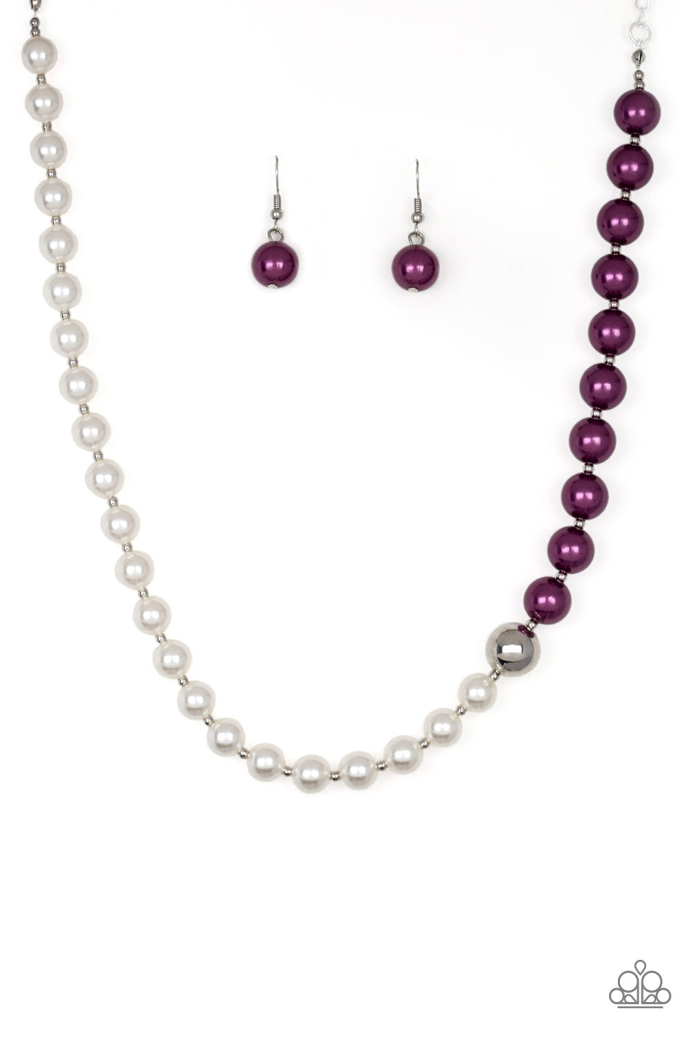 Paparazzi - 5th Avenue A-Lister - Purple Necklace  #1451